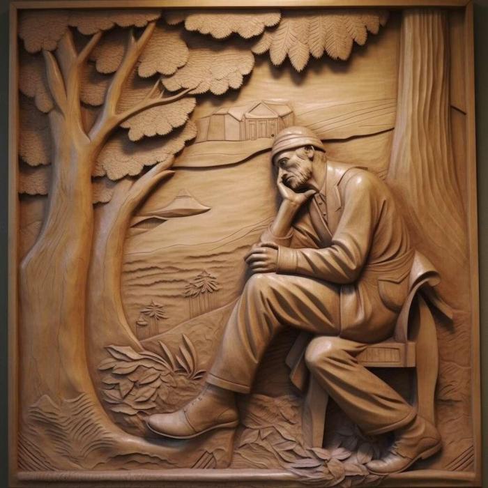 نموذج ثلاثي الأبعاد لآلة CNC 3D Art 